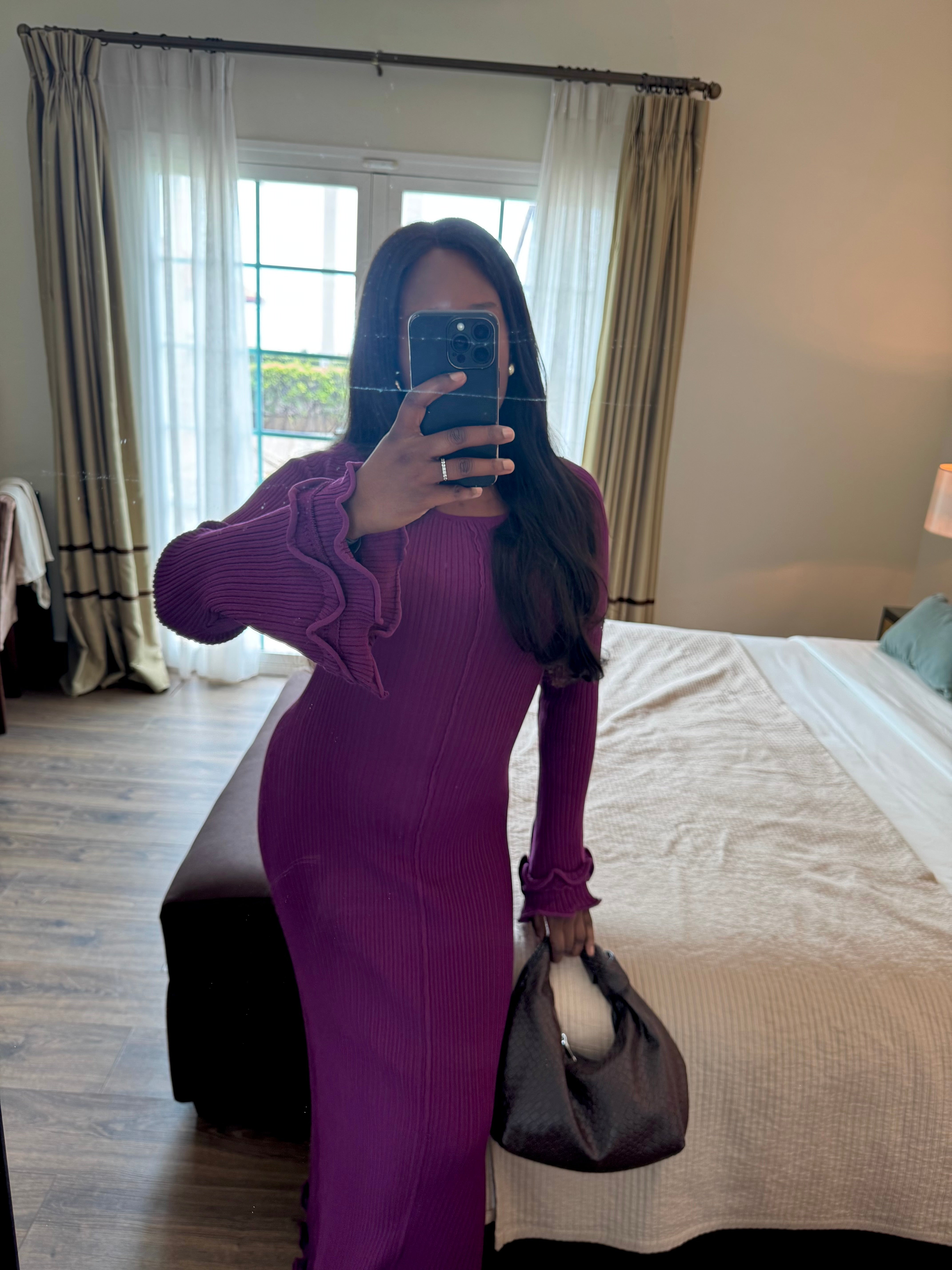 Robe Safiya ( violet )
