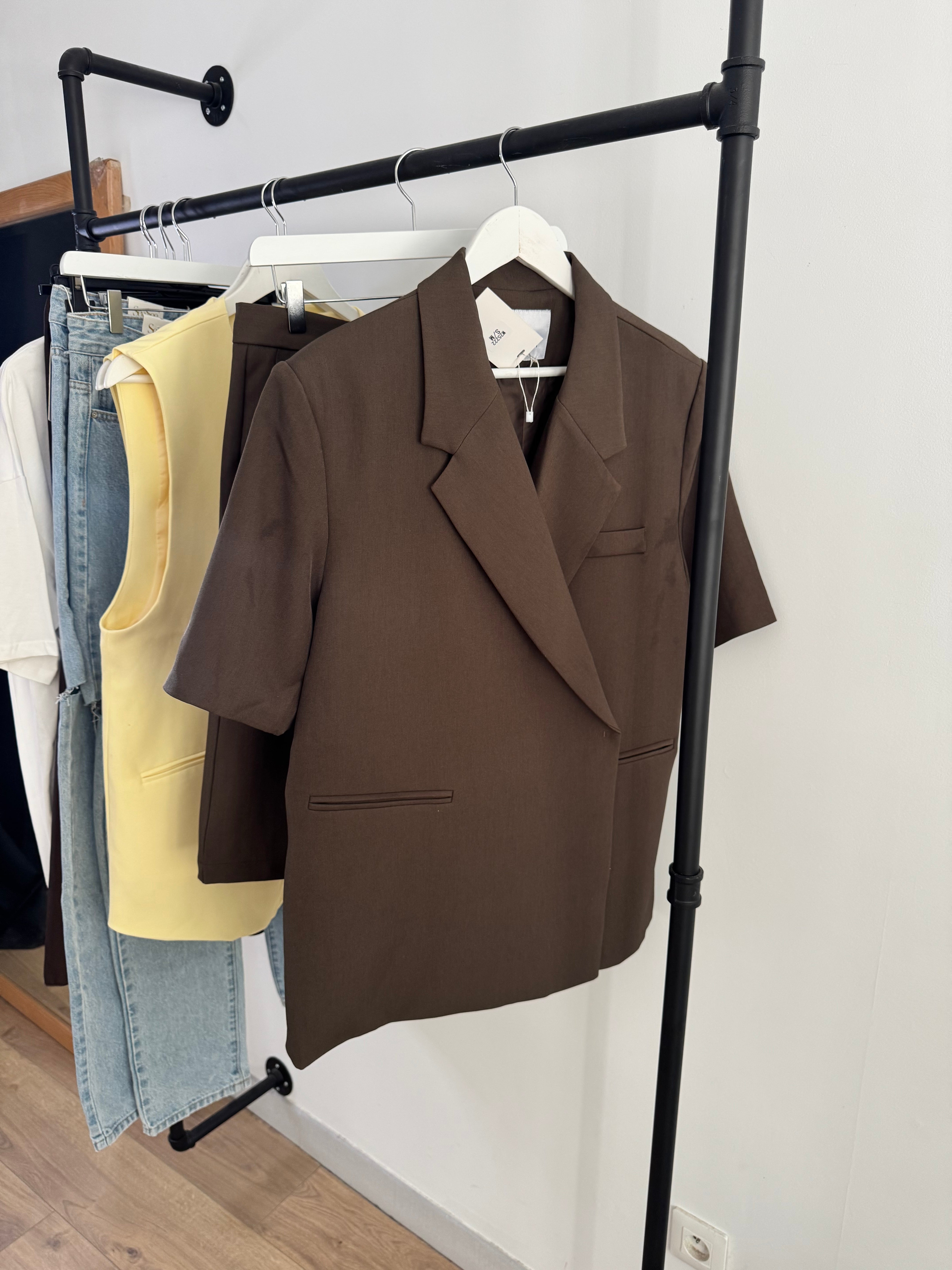 Blazer Célia Marron