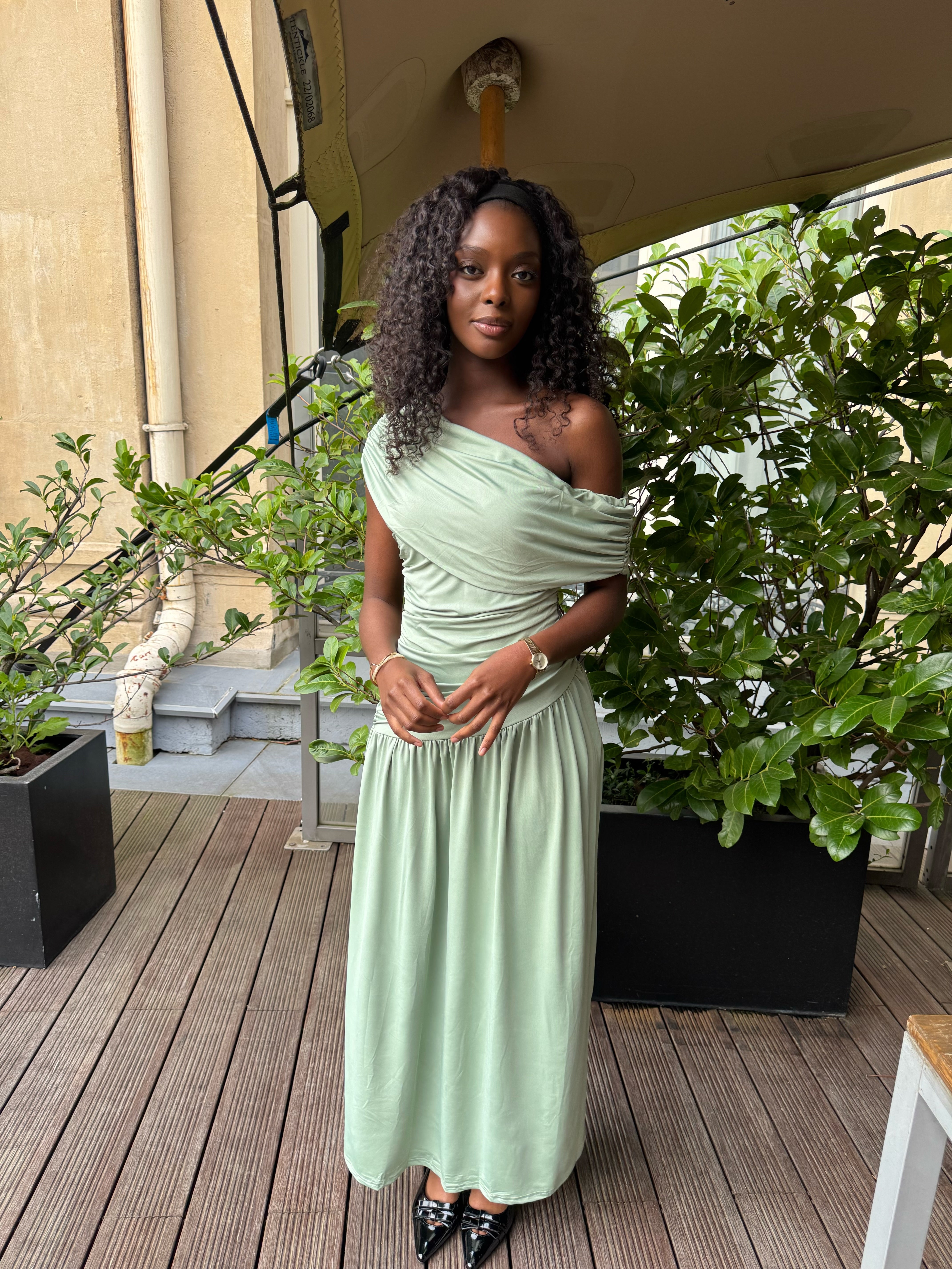 Robe naya vert d’eau
