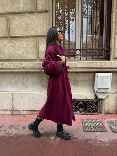 Manteau fenty [ Bordeaux ]